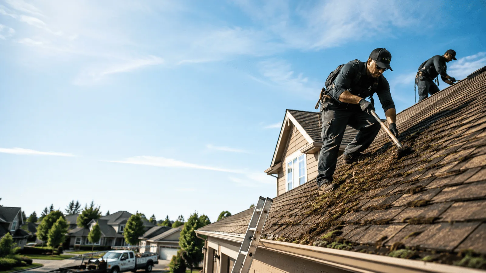 Roof Moss Removal in Valencia, CA near me